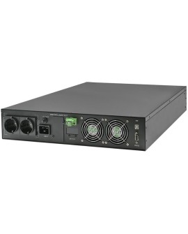 QOLTEC ZASILACZ AWARYJNY UPS DO RACK | 2.4KVA | 2400W | POWER FACTOR 1.0 | LCD | EPO | USB | ON-LINE