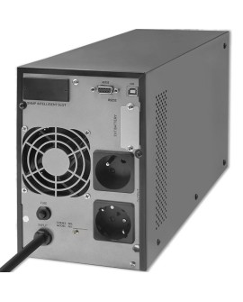 QOLTEC ZASILACZ AWARYJNY UPS ON-LINE | PURE SINE WAVE | 2KVA | 1.6KW | LCD | USB