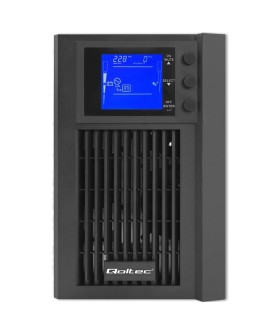 QOLTEC ZASILACZ AWARYJNY UPS ON-LINE | PURE SINE WAVE | 2KVA | 1.6KW | LCD | USB