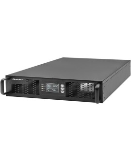 QOLTEC ZASILACZ AWARYJNY DO RACK 3KVA | 3000W | POWER FACTOR 1.0 | LCD | EPO | USB | ON-LINE