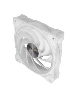 Akasa SOHO AR Obudowa komputera Radiator 12 cm Przezroczysty, Biały 1 szt.