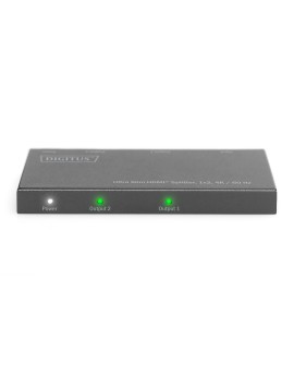 Splitter HDMI 2-portowy UHD4K 60Hz HDR HDCP 2.2 audio