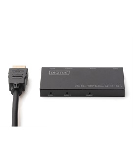 Splitter HDMI 2-portowy UHD4K 60Hz HDR HDCP 2.2 audio