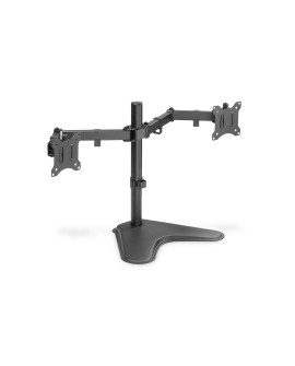 DIGITUS STOJAK BIURKOWY PODWÓJNY 2XLCD MAX. 32" MAX. 2X 8KG UCHYL.-OBROT QUICK-RELEASE DA-90401