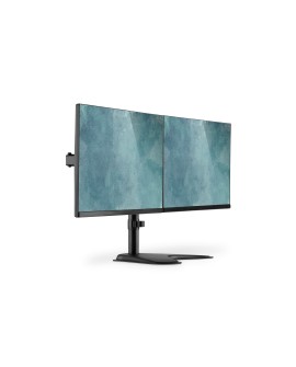 DIGITUS STOJAK BIURKOWY PODWÓJNY 2XLCD MAX. 32" MAX. 2X 8KG UCHYL.-OBROT QUICK-RELEASE DA-90401
