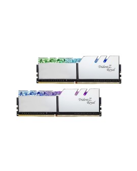 G.SKILL TRIDENTZ ROYAL RGB DDR4 2X16GB 3600MHZ CL16 XMP2 SILVER F4-3600C16D-32GTRSC