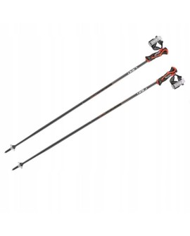 LEKI KIJE 3D AIRFOIL black/red 125