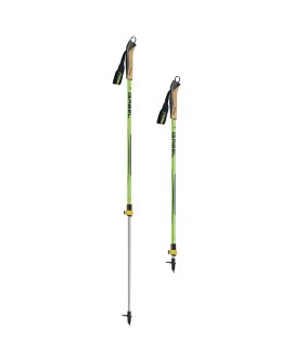 Kijki trekkingowe Ski Touring Gabel Altaquota Winter FL limonkowe