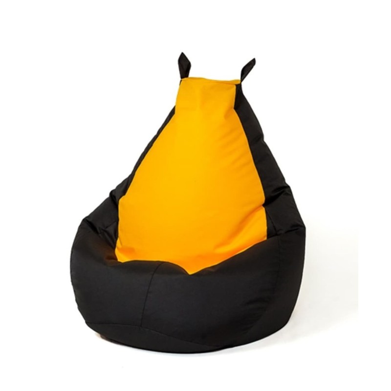 Pufa worek sako BATMAN czarny-żółty XL 130x90