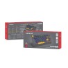 GENESIS THOR 230 TKL klawiatura Gaming USB + RF Wireless + Bluetooth QWERTY Czarny, Niebieski, Szary, Pomarańczowy