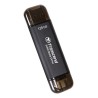 Transcend ESD310C Technologia Thunderbolt 128 GB USB Type-A / USB Type-C USB 3.2 Gen 2x2 Czarny