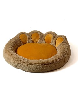 GO GIFT Łapa Legowisko dla psa i kota XL - camel - 75x75 cm