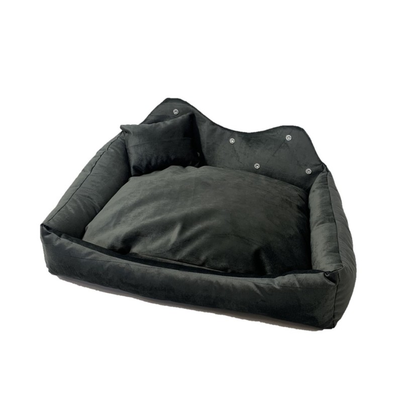 GO GIFT Prince grafit L - legowisko dla zwierząt - 52 x 42 x 10 cm