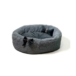 GO GIFT Kokardka szare XL -...