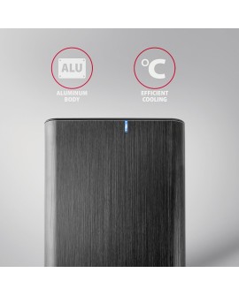 Axagon EE35-A6C obudowa do dysków twardych Obudowa HDD Czarny 3.5"