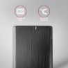 Axagon EE35-A6C obudowa do dysków twardych Obudowa HDD Czarny 3.5"