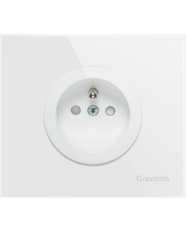 Gniadko typ F SOCKET biały Grenton