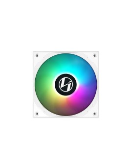 Wentylatory Lian Li ST120 RGB PWM, zestaw potrójny z kontrolerem - 120mm, biały