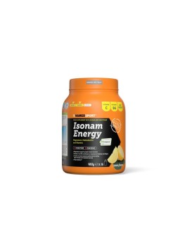Napój izotoniczny NAMEDSPORT Isonam Energy cytrynowy 480g w proszku