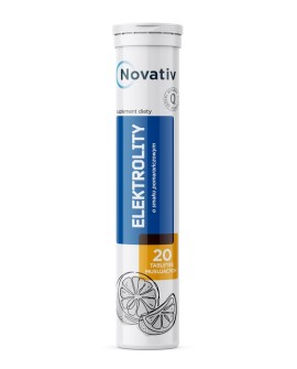 Novativ Elektrolity 20 tabletek musujących
