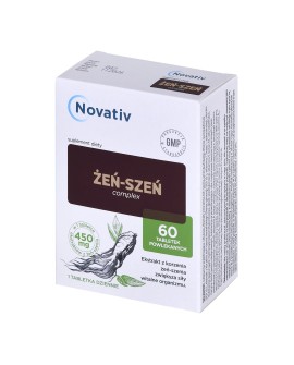 Novativ Żeń-szeń Complex 60tabl.