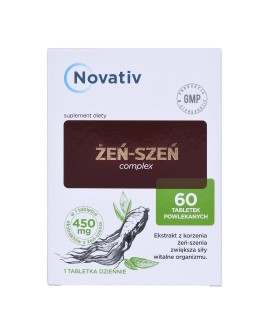 Novativ Żeń-szeń Complex 60tabl.