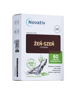 Novativ Żeń-szeń Complex 60tabl.