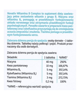 Novativ Witamina B Complex 60tabl.