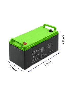 QOLTEC AKUMULATOR ŻELOWY 12V | 120AH | GEL