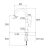 Bateria kuchenna TEKA OVAL 915 czarny