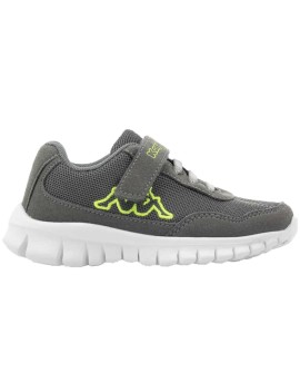Buty dla dzieci Kappa Follow K szare 260604K 1633 25