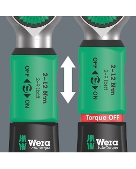 Klucz dynamometryczny Safe-Torque A 1 1/4'',2-12NM,10Części