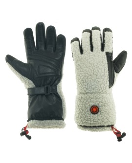 GLOVII OGRZEWANE RĘKAWICZKI W STYLU SHEARLING GS3L