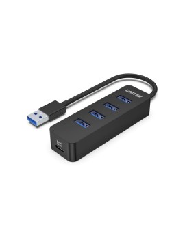 UNITEK HUB USB-A 4X USB-A 3.1, AKTYWNY,10W, H1117A