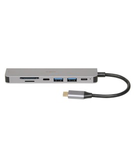 IBOX HUB USB IUH3SL4K SLIM USB3.2 HDMI 4K PD100W