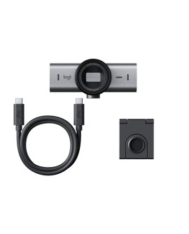 Logitech MX Brio 705 for Business kamera internetowa 8,5 MP 4096 x 2160 px USB 3.2 Gen 1 (3.1 Gen 1) Aluminium, Czarny