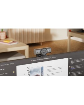 Logitech MX Brio 705 for Business kamera internetowa 8,5 MP 4096 x 2160 px USB 3.2 Gen 1 (3.1 Gen 1) Aluminium, Czarny