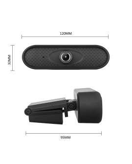 NANORS KAMERKA INTERNETOWA USB HD 1080P (1920X1080) Z WBUDOWANYM MIKROFONEM, DŁUGOŚĆ PRZEWODU 1,7M 25FPS RS680
