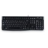 Logitech K120 Corded Keyboard klawiatura USB QWERTZ Niemiecki Czarny