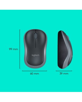 Klawiatura membranowa Logitech MK270 920-004508 (USB (Radio 2.4 GHz) kolor czarny)