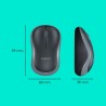 Klawiatura membranowa Logitech MK270 920-004508 (USB (Radio 2.4 GHz) kolor czarny)