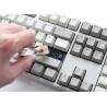 Ducky Origin Vintage klawiatura Uniwersalne USB QWERTY Angielski Szary