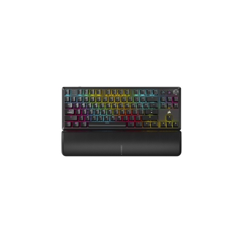 Corsair | Tenkeyless Mechanical Gaming Keyboard | K70 CORE TKL | Gaming Keyboard | Wireless | NA | Black | MLX RED Switch |