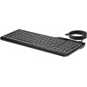 Klawiatura HP 400 Backlit Wired Keyboard przewodowa czarna 7N7C0AA