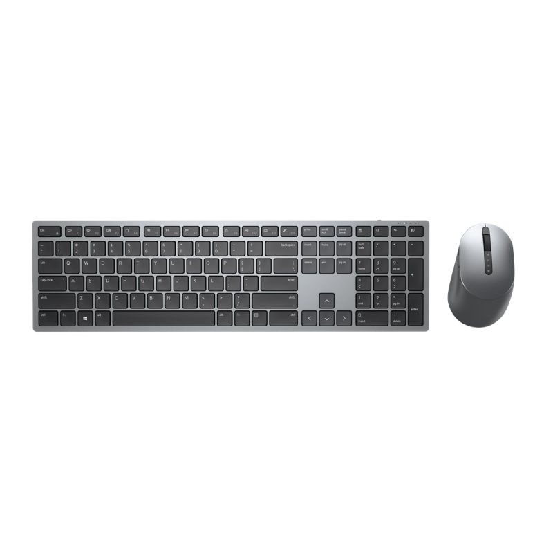 Dell Premier Multi-Device Wireless Keyboard and Mouse - KM7321W - US International (QWERTY)