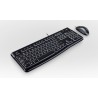 Logitech Desktop MK120 klawiatura Dołączona myszka USB QWERTZ Niemiecki Czarny
