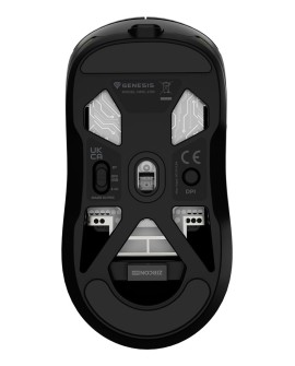 GENESIS NMG-2193 myszka Gaming Oburęczny Bluetooth + USB Type-C Optyczny 26000 DPI