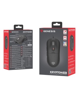 GENESIS Krypton 660 myszka Gaming Po prawej stronie USB Typu-A Optyczny 12000 DPI