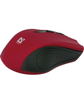 DEFENDER MYSZ BEZPRZEWODOWA ACCURA MM-935 RF CZERWONA OPTICAL 1600DPI 4P 52937