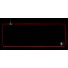 GEMBIRD PODKŁADKA POD MYSZ GAMING, Z EFEKTEM ŚWIETLNYM LED, CZARNA, ROZMIAR - L